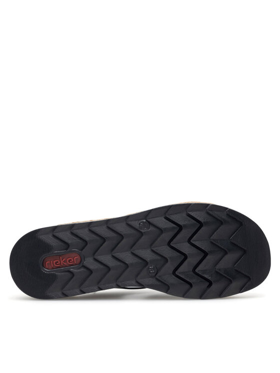 Rieker Espadryle Rieker V7989-00 Czarny