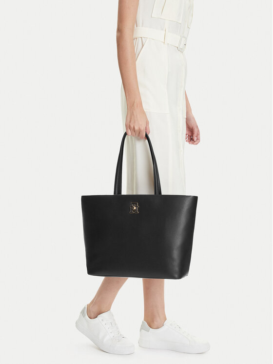 Tommy Hilfiger Geantă Tommy Hilfiger AW0AW17528 Negru