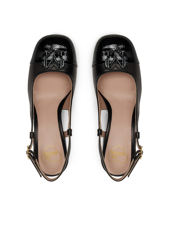 LOVE MOSCHINO Туфлі LOVE MOSCHINO JA10117G1MIE300A Чорний