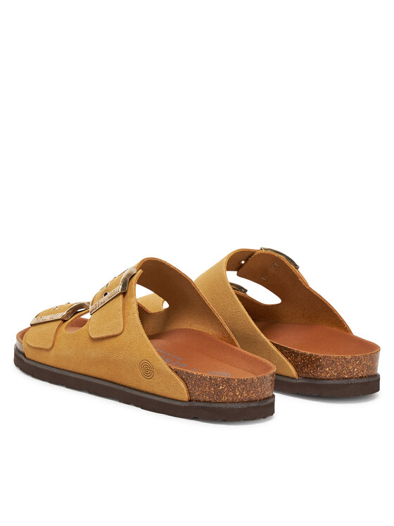Genuins Ciabatte Genuins Hawaii Velour G104348 Marrone
