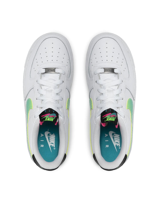 Nike Sneakersy Nike Air Force 1 LV8 1 (GS) DJ5154 100 Biela