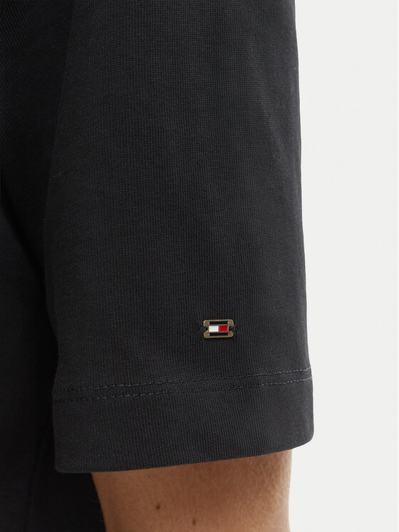 Tommy Hilfiger Tommy Hilfiger Camiseta WW0WW49249 Negro Relaxed Fit