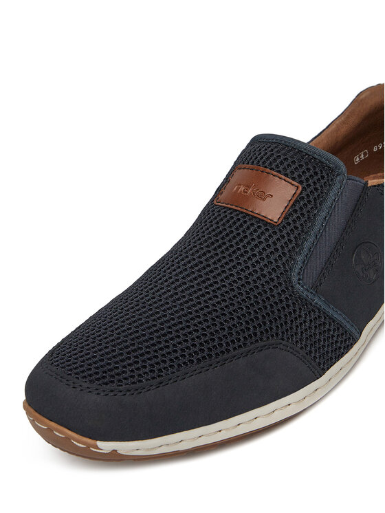 Rieker Īsi apavi Rieker 08869-14 Tumši zils