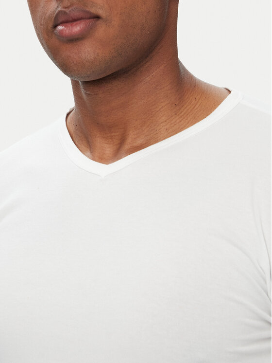 Tommy Hilfiger Tommy Hilfiger Conjunto de camisetas UM0UM03929 Blanco Slim Fit