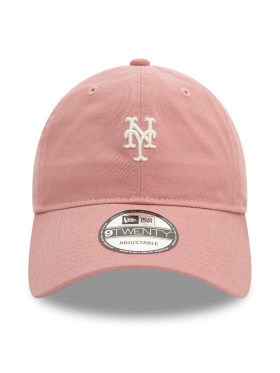 New Era Kepurė su snapeliu New Era New York Mets Mini Washed 9TWENTY 60595428 Rožinė