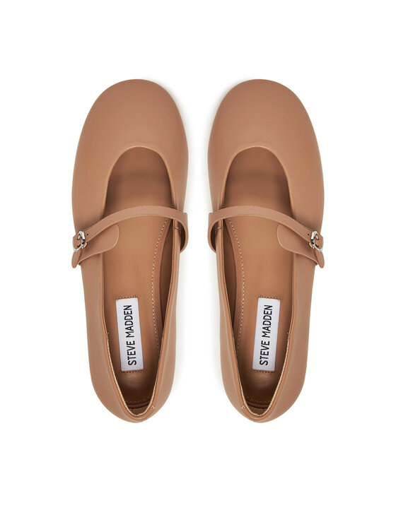 Steve Madden Baleríny Steve Madden Rejoice SM11003565 Hnědá