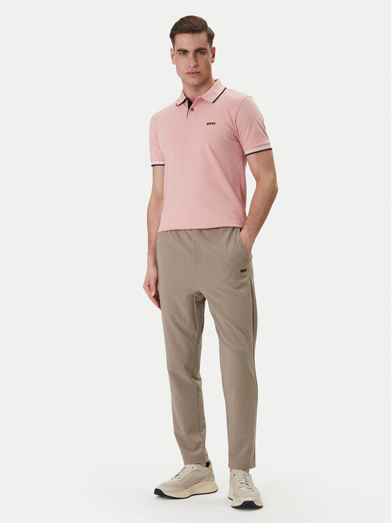 BOSS BOSS Polo Paul 50506193 Rosa Slim Fit