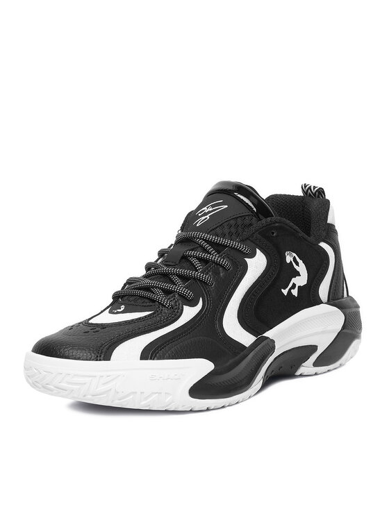 SHAQ Взуття для баскетболу SHAQ EO-DUNKMAN AQ95084M-BW Чорний