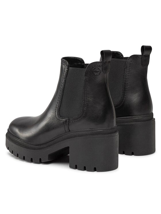 Tamaris Kotníková obuv s elastickým prvkem Tamaris 1-25459-41 Černá