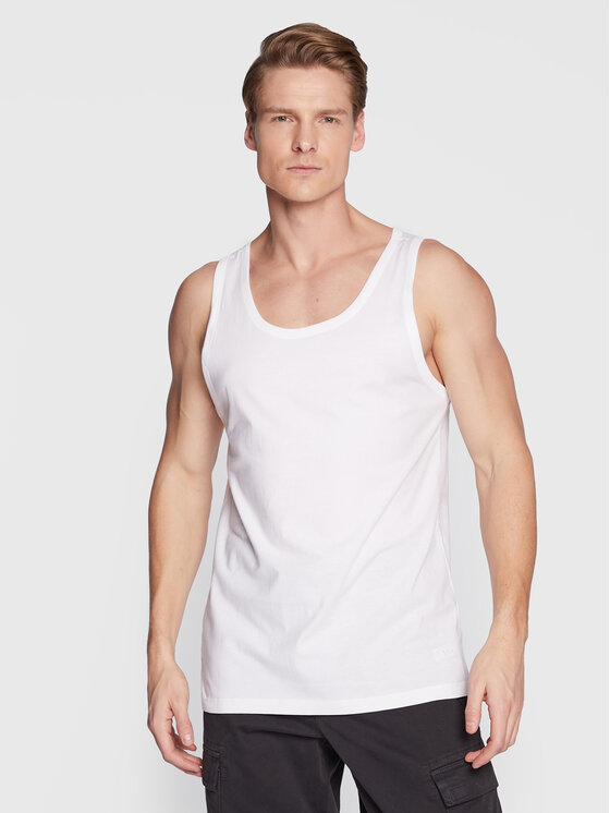 BOSS BOSS Комплект майок без рукавів 50475278 Білий Regular Fit