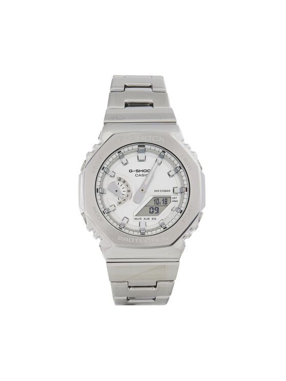G-Shock Hodinky G-Shock G-Steel GM-2110D-7AER Strieborná