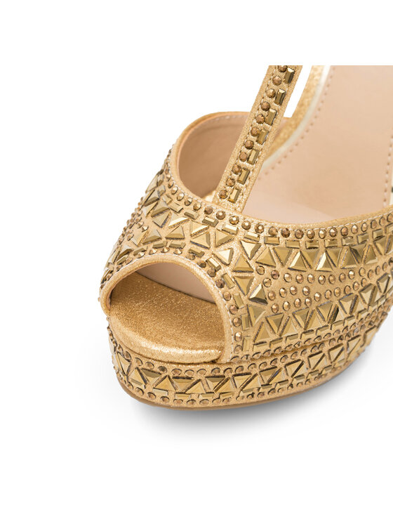 Nine West Сандали Nine West NISA SY015-1NW Златист