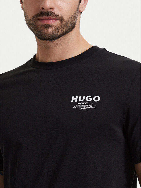 HUGO HUGO Camiseta Nesptee 50572740 Negro Regular Fit