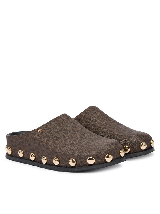 MICHAEL Michael Kors Klapki MICHAEL Michael Kors 40R6HLFP1B Brązowy