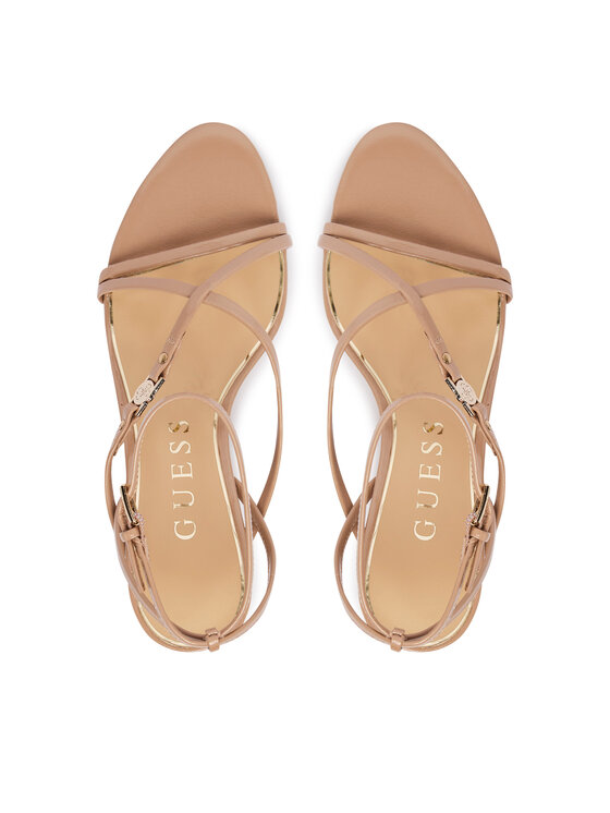 Guess Босоніжки Guess FLTCON LEA03 Бежевий