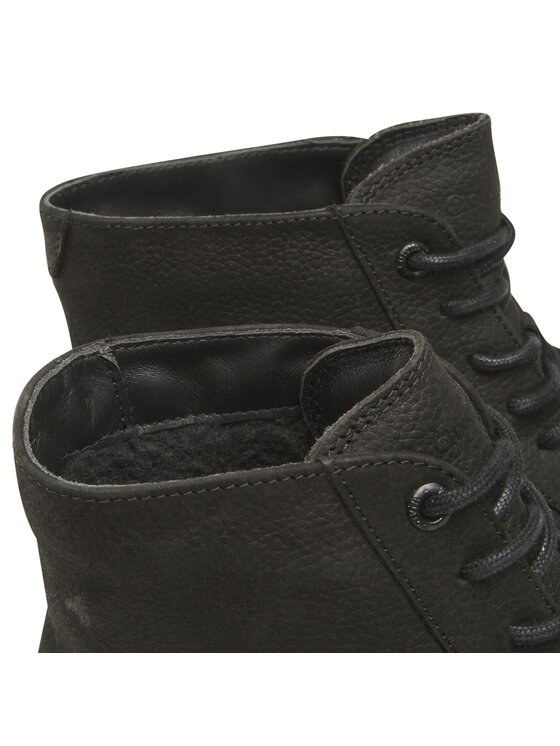 Calvin Klein Csizma Calvin Klein Lace Up Boot HM0HM00883 Fekete