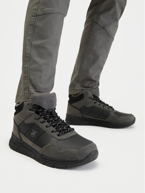 Beverly Hills Polo Club Botines planos Beverly Hills Polo Club CEO-JORGOS MP40 Gris oscuro