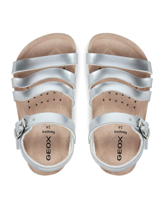 Geox Sandales Geox J Adriel J558MF 000KN C1007 M Sudraba