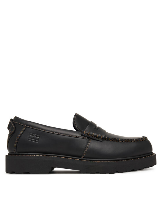 Tommy Jeans Loaferice Tommy Jeans Archive '01 Loafer EM0EM01710 Crna