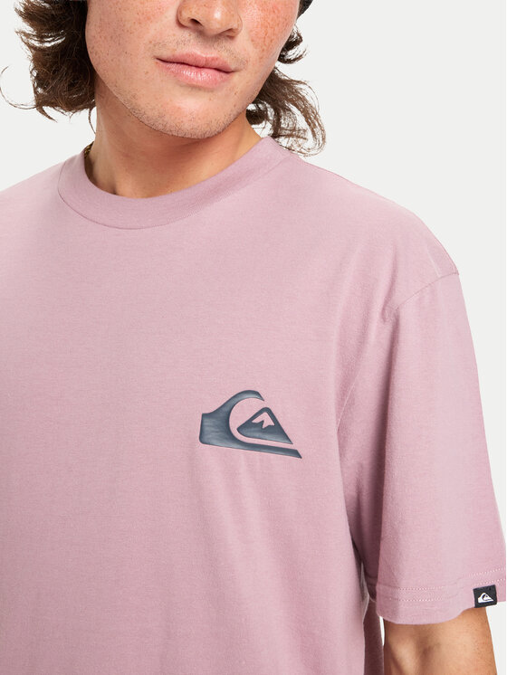 Quiksilver Quiksilver Camiseta Ev Mini Logo Ss EQYZT08181 Violeta Regular Fit