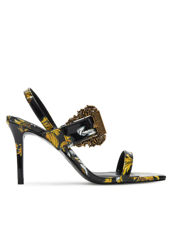 Versace Jeans Couture Босоніжки Versace Jeans Couture 78VA3S71 Чорний