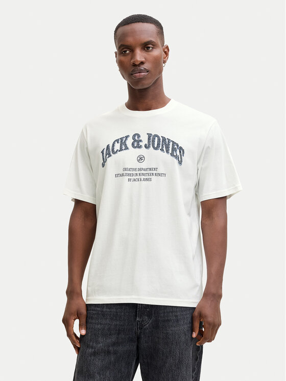 Jack & Jones Jack & Jones Camiseta Denver 12291213 Blanco Relaxed Fit