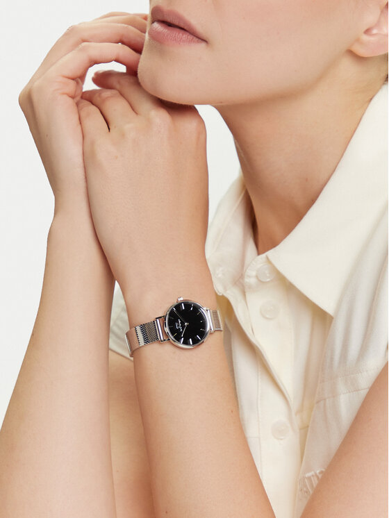 Daniel Wellington Pulkstenis Daniel Wellington Petite Reflection 28 DW00100796 Sudraba