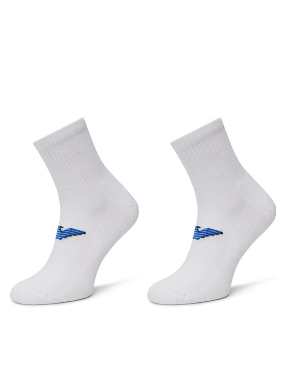 Emporio Armani Krátke ponožky Emporio Armani EM000540 AF12299 M0082 Biela