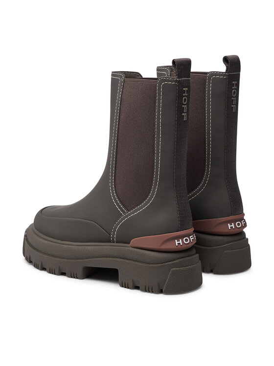 HOFF Členková obuv s elastickým prvkom HOFF Lake 22425001 Hnedá