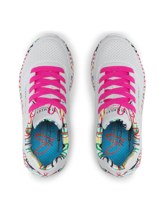 Skechers Снікерcи Skechers Lovely Luv 314976L/WMLT Білий