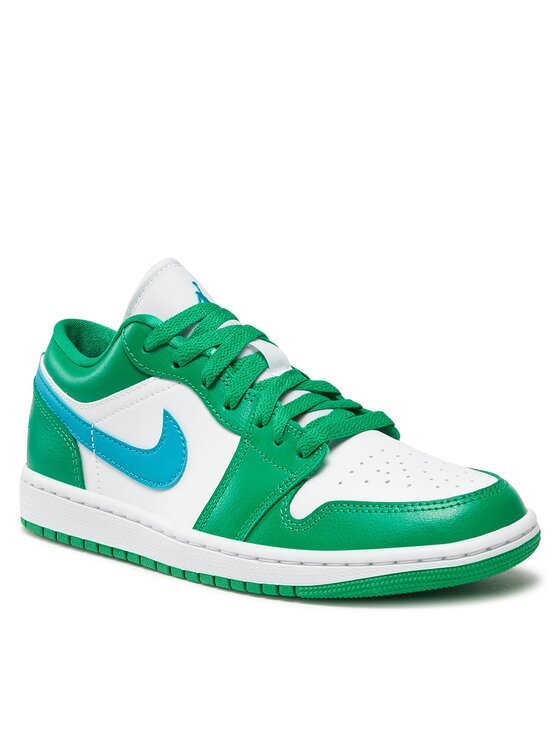 Nike Sneakersy Nike Air Jordan 1 Low DC0774 304 Zielony