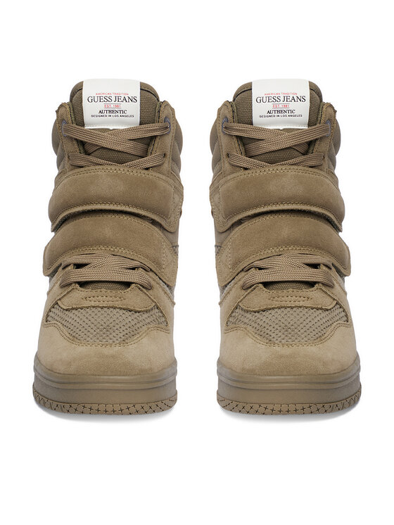 Guess Jeans Sneakersy Guess Jeans EO-GUJ1010 Khaki