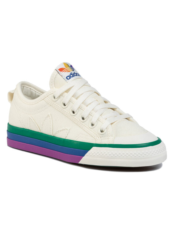 adidas Sneakers adidas Nizza Pride EF2319 Bianco