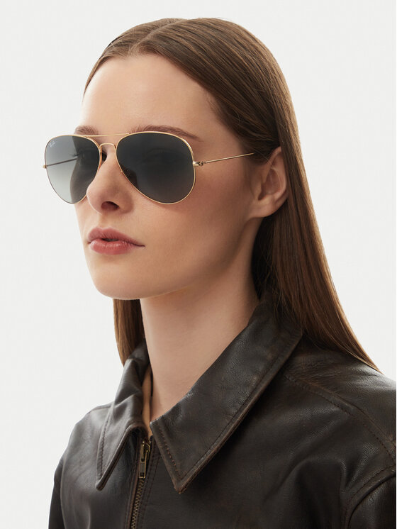 Ray-Ban Сонцезахисні окуляри Ray-Ban Aviator Large Metal 0RB3025 181/71 Золотий