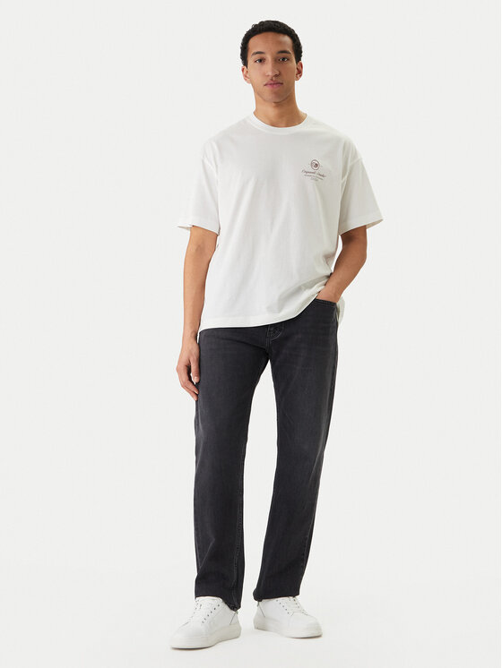 Jack & Jones Jack & Jones Camiseta Niagara 12293422 Écru Regular Fit