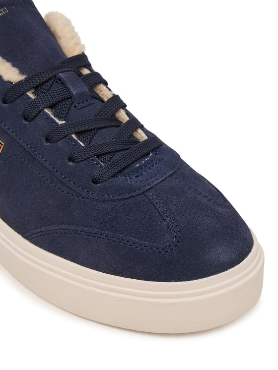 Tommy Hilfiger Sneakersy Tommy Hilfiger Th Chic Cupsole Wl FW0FW09597 Granatowy