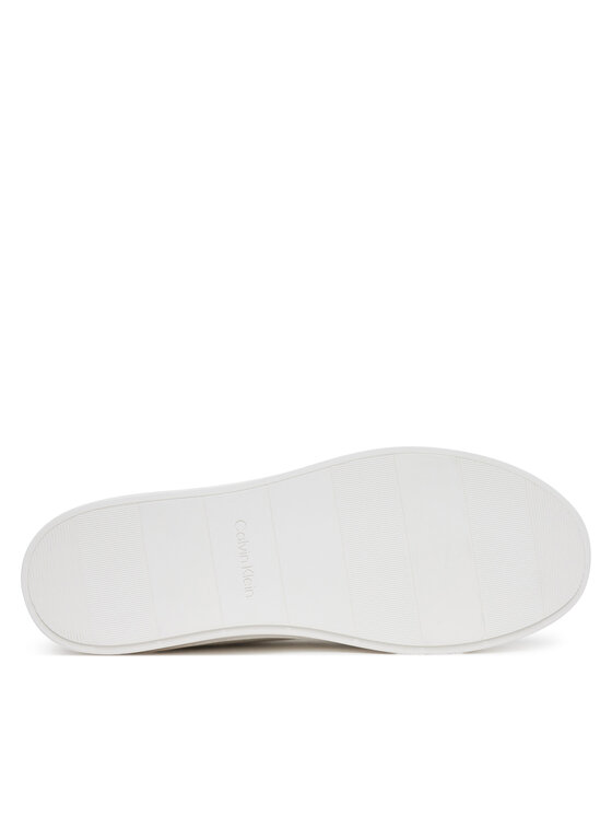 Calvin Klein Laisvalaikio batai Calvin Klein Pure Low Laceup Cupsole Hf Lth HM0HM01859 Balta