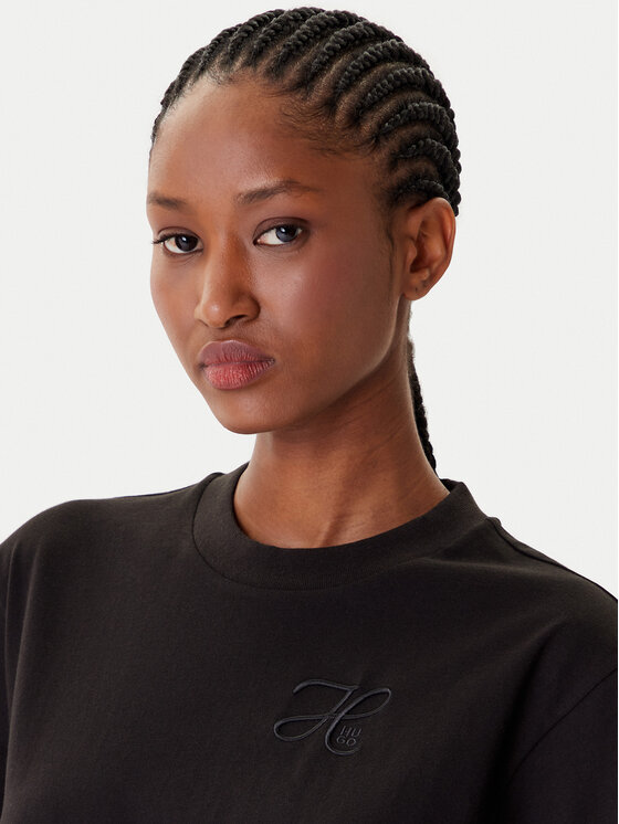 HUGO HUGO Camiseta Vintage 50550901 Negro Relaxed Fit