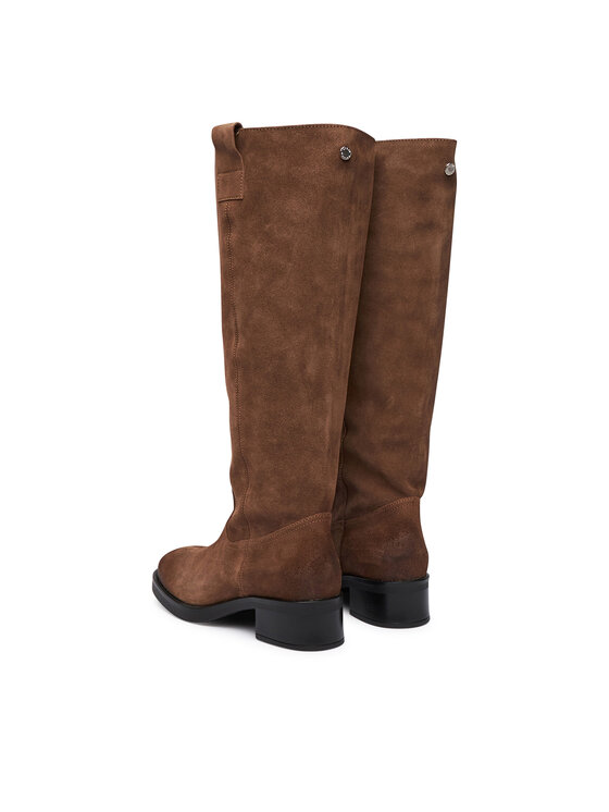Steve Madden Kozaki Steve Madden Banner SM11003092 Brązowy
