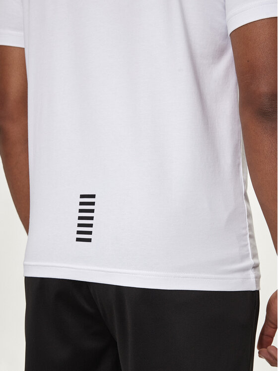 EA7 Emporio Armani EA7 Emporio Armani Футболка 8NPT26 PJVQZ 1100 Білий Regular Fit