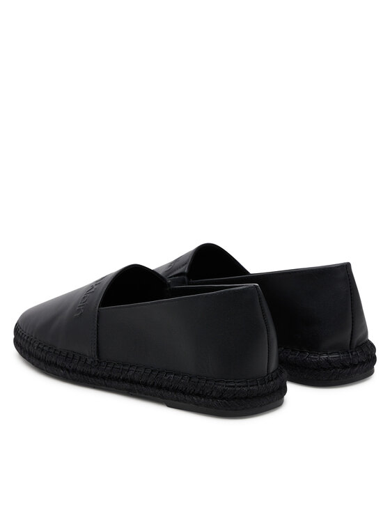 Calvin Klein Еспадрили Calvin Klein Espadrille Lth HM0HM01882 Черен