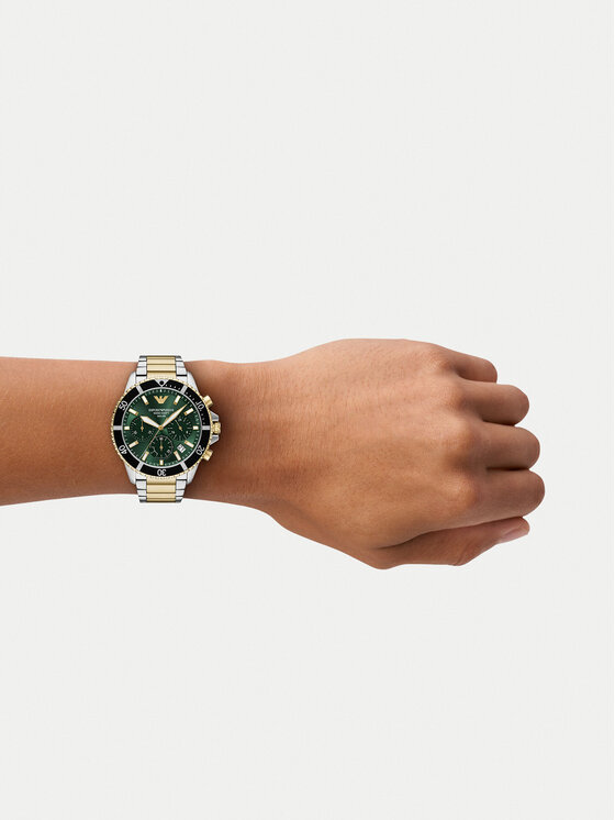 Emporio Armani Hodinky Emporio Armani World Explorer AR11695 Stříbrná