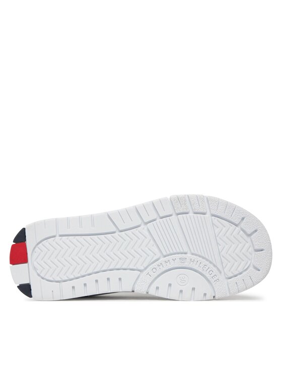 Tommy Hilfiger Laisvalaikio batai Tommy Hilfiger Lace-Up Sneaker T3X9-33358-1355 M Balta