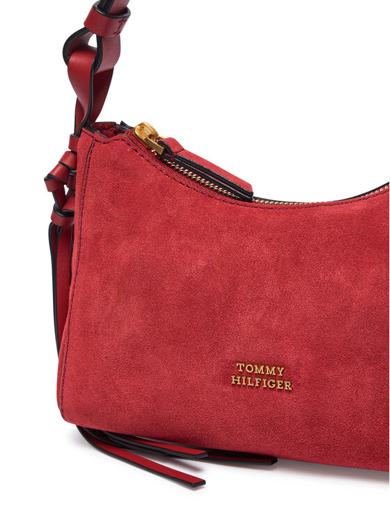 Tommy Hilfiger Torebka Tommy Hilfiger Th Statement Mini Should Bag Sue AW0AW18823 Czerwony