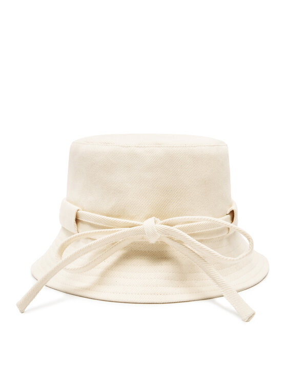 JACQUEMUS Klobúk JACQUEMUS 223AC001 Écru