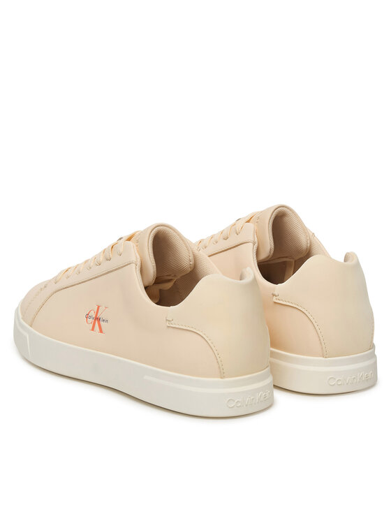 Calvin Klein Αθλητικά Calvin Klein Low Pro Cups Lth Ml HW0HW03146 Μπεζ