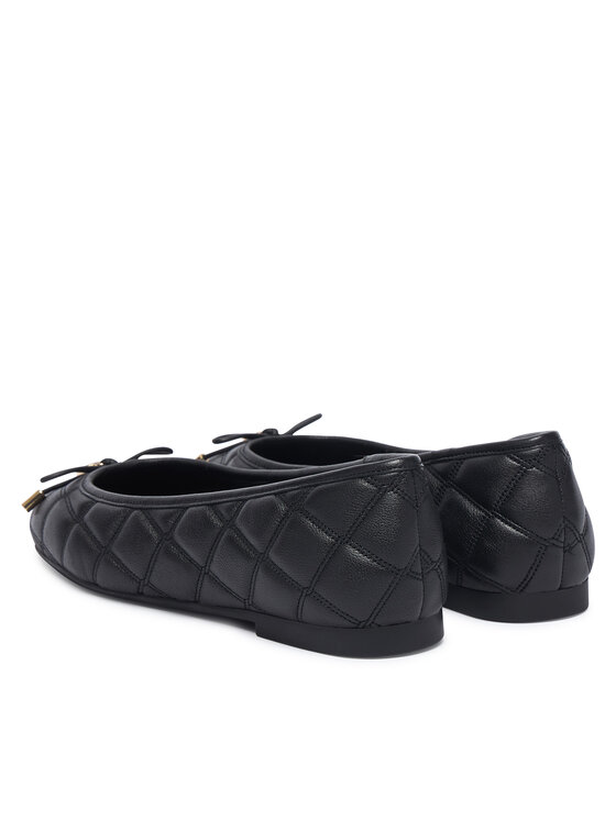 Tommy Hilfiger Baleríny Tommy Hilfiger Charm Quilted Ballerina FW0FW09503 Čierna