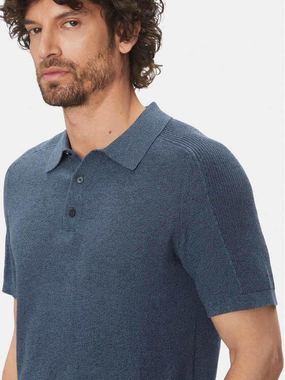 Michael Kors Michael Kors Polo majica CS560GO469 Modra Regular Fit