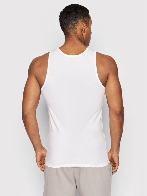 United Colors Of Benetton United Colors Of Benetton Smanicato 3OP82H257 Bianco Regular Fit
