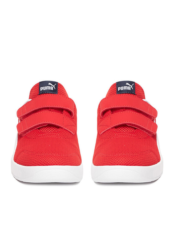 Puma Снікерcи Puma COURTFLEX V3 MESH PS 39808501 Червоний